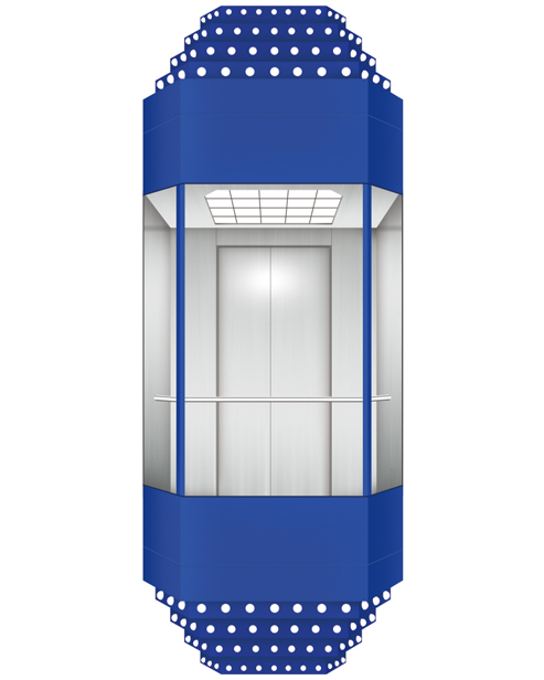 Observación Ascensor Coche Decoración F-G008 Opcional